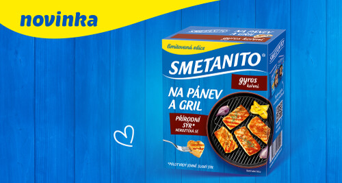 Smetanito sýr na pánev gyros koření